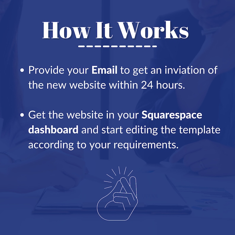 Business Consultant Squarespace 7.1 Website Template 画像 7