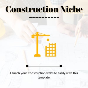 Constructit Squarespace Template, Squarespace 7.1 Website, Squarespace Template Construction image 4