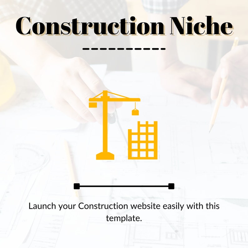 Modèle Constructit Squarespace, site Web Squarespace 7.1, modèle de construction Squarespace image 4