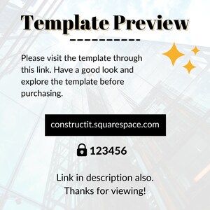 Modèle Constructit Squarespace, site Web Squarespace 7.1, modèle de construction Squarespace image 10