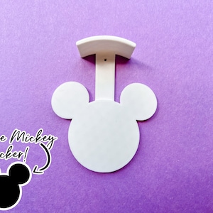Mickey Ear Holder | Mouse Ear Wall Hook | Mouse Ear Display | Mickey Ear Display | Headband Display | Ear Wall Hanger | 3D Printed