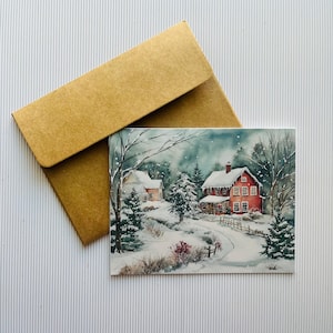 Christmas Cards, Christmas Note Cards, Note Cards, Blank Cards, Stationery Cards Set, Holiday Cards, Christmas Gifts