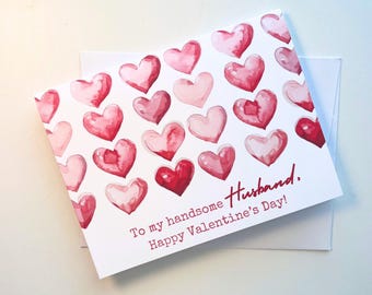 Husband Valentines Day Cards, Valentines Day Cards, Wife Valentines Gift, Valentines Day Card for him, Valentines Days cards for husband
