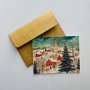Christmas Cards, Christmas Note Cards, Note Cards with Envelopes, Blank Cards, Note Cards, Holiday Cards, Christmas Gifts,