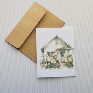 Farm House Cards, Blank Cards, Note Cards, Farm House Note Cards, Greeting Cards, Thank You Cards, Spring Note Cards,