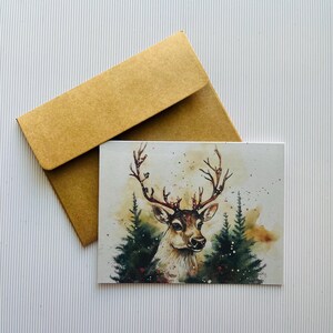 Christmas Cards, Christmas Note Cards, Note Cards with Envelopes, Blank Cards, Stationery Cards Set, Holiday Cards, Christmas Gifts