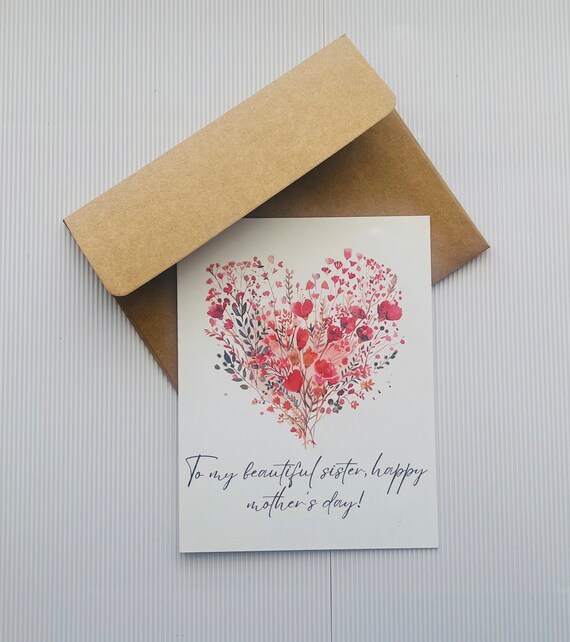 2PCS Mother's Day Card, Best Mum Ever Wooden Card, Birthday Card For...