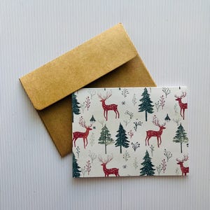 Christmas Cards, Christmas Note Cards, Note Cards with Envelopes, Blank Cards, Stationery Cards Set, Holiday Cards, Christmas Gifts