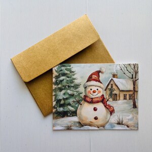 Christmas Cards, Christmas Note Cards, Note Cards with Envelopes, Blank Cards, Stationery Cards Set, Holiday Cards, Christmas Gifts