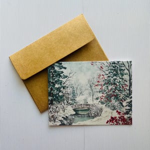 Christmas Cards, Christmas Note Cards, Note Cards with Envelopes, Blank Cards, Stationery Cards Set, Holiday Cards, Christmas Gifts