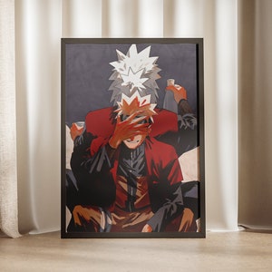 Naruto - Jiraiya Crest Design Wall Poster – Epic Stuff