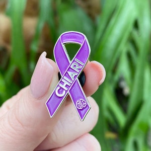 Chiari Malformation Enamel Pin