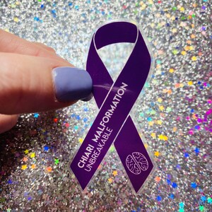 Chiari Malformation Clear Sticker - Unbreakable