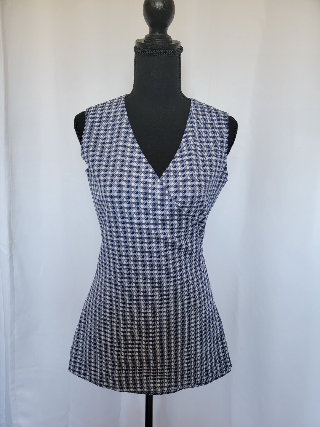 WRAP TUNIC TOP PAINTED LAND