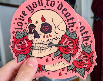 Gothic Love Stickers