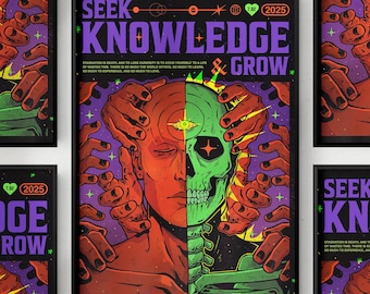 Seek Knowledge Print