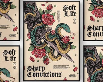 Sharp Convictions Print