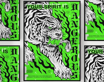 Dangerous Spirit Print