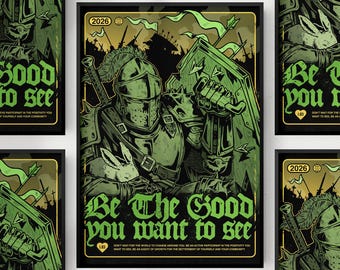 PROFITS DONATED: Be The Good Print