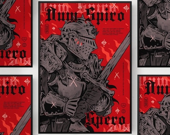 Inner Fire Knight Print