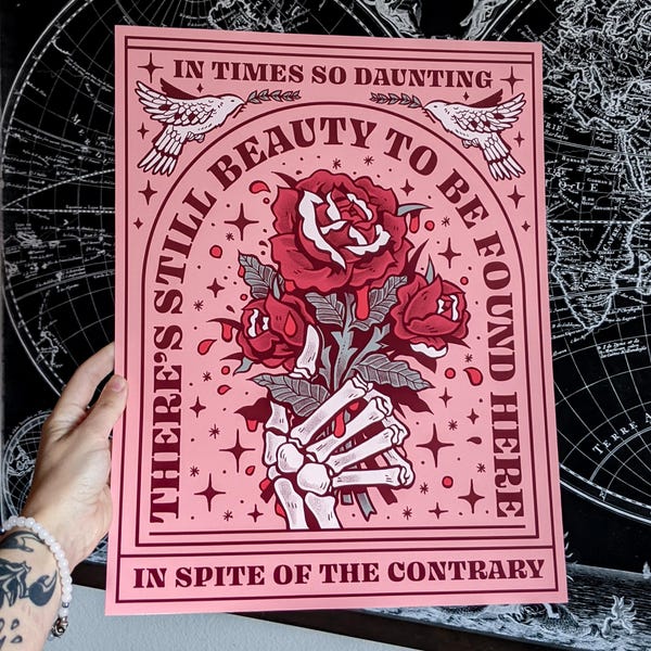 Still Beauty Print