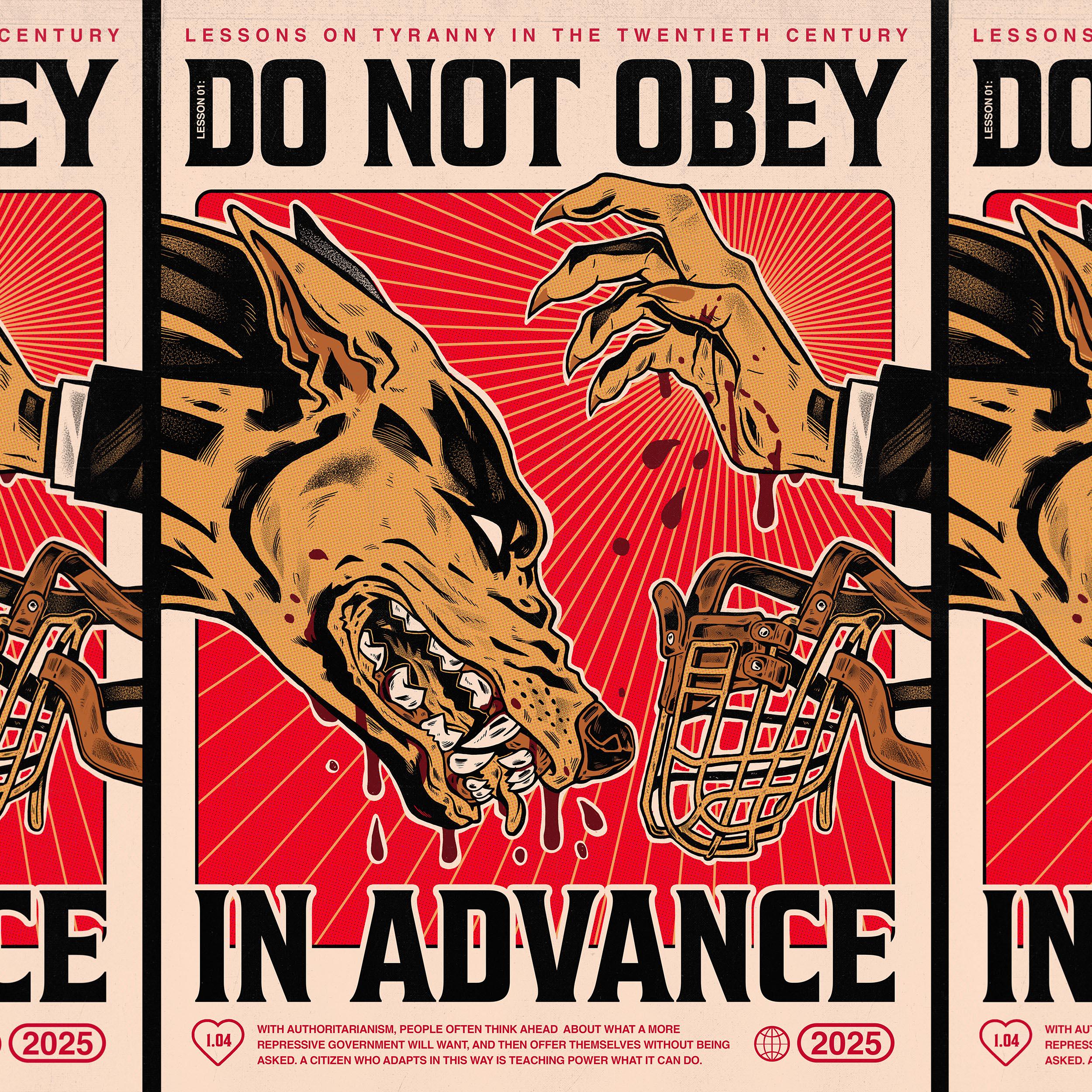 Don't Obey Print - Etsy