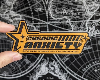 Chronic Anxiety Sticker