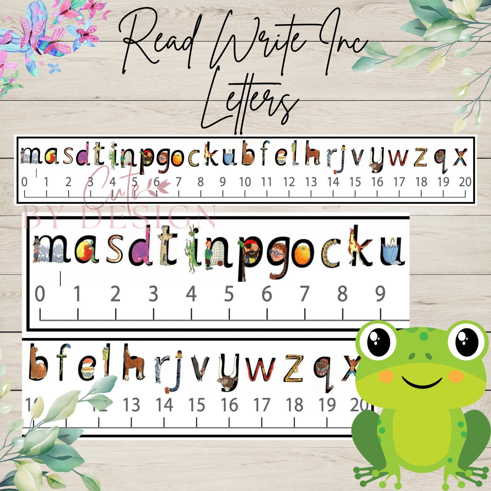 Handwriting & Number Formation Desk Mats: Supports Read Write Inc. and ...