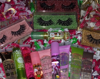 Lipgloss POPPIN, Lash Bundle, Lippenöle, Geschenkidee Geburtstag, Glänzende Lippen, Sommeraugen und Sommer LIPPEN, Geschenkidee!