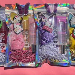 Lipgloss bundle, crocs charms, Pretty Kitty,  random fun,great gift!