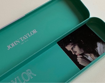 DURAN DURAN John Taylor Vintage jaren 80 Metalen Etui Liefde Maakt de wereld rond NOS