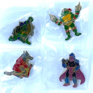 TMNT PIN BUTTONS Teenage Mutant Ninja Hero Turtles Ninja Pin Buttons Leonardo Raphael Shredder Splinter Oruku Saki Badge Metal Enamel