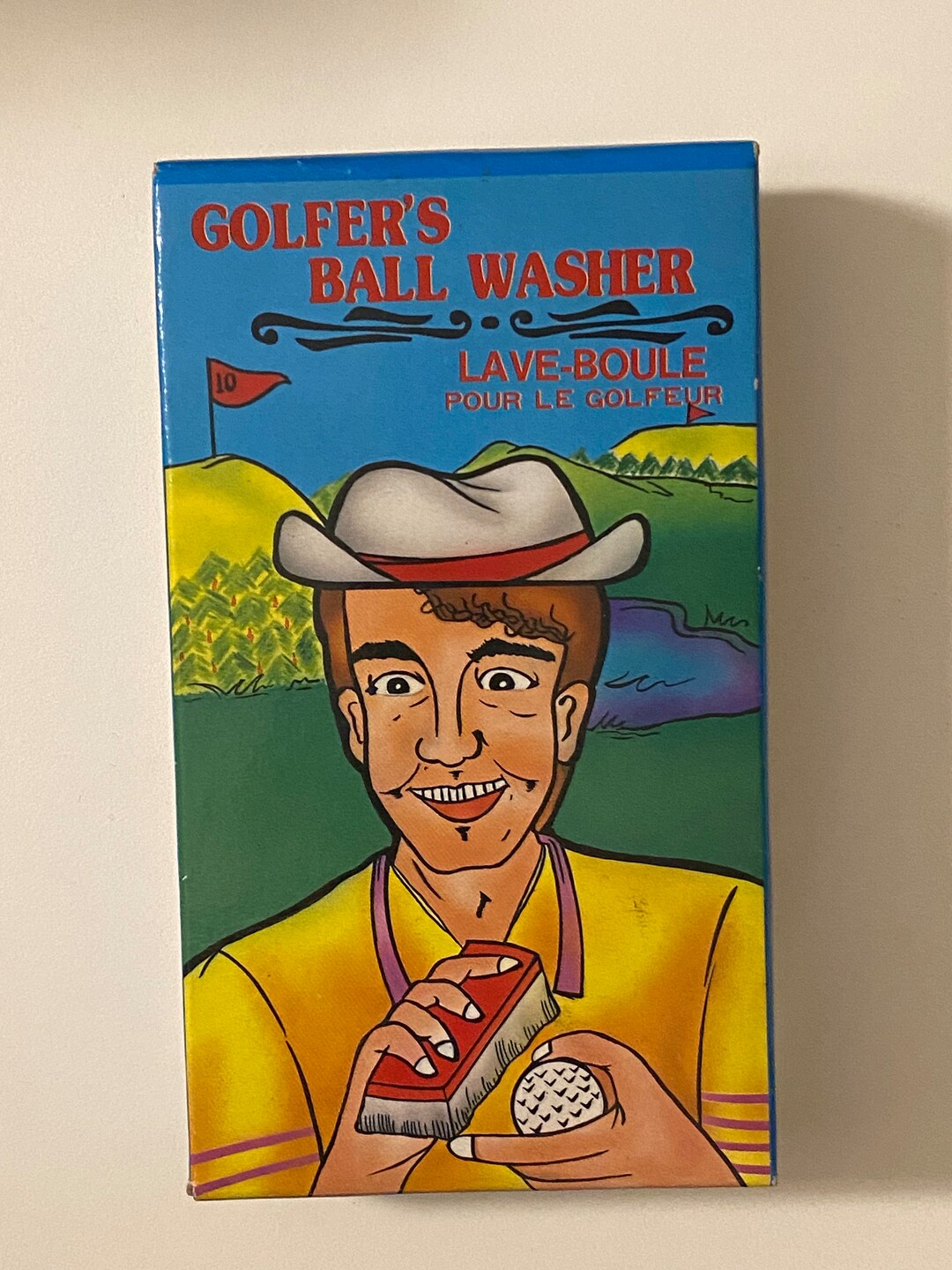 GOLFER'S BALL WASHER Laveboule Pour Le Golfeur Vintage 80s Collectible