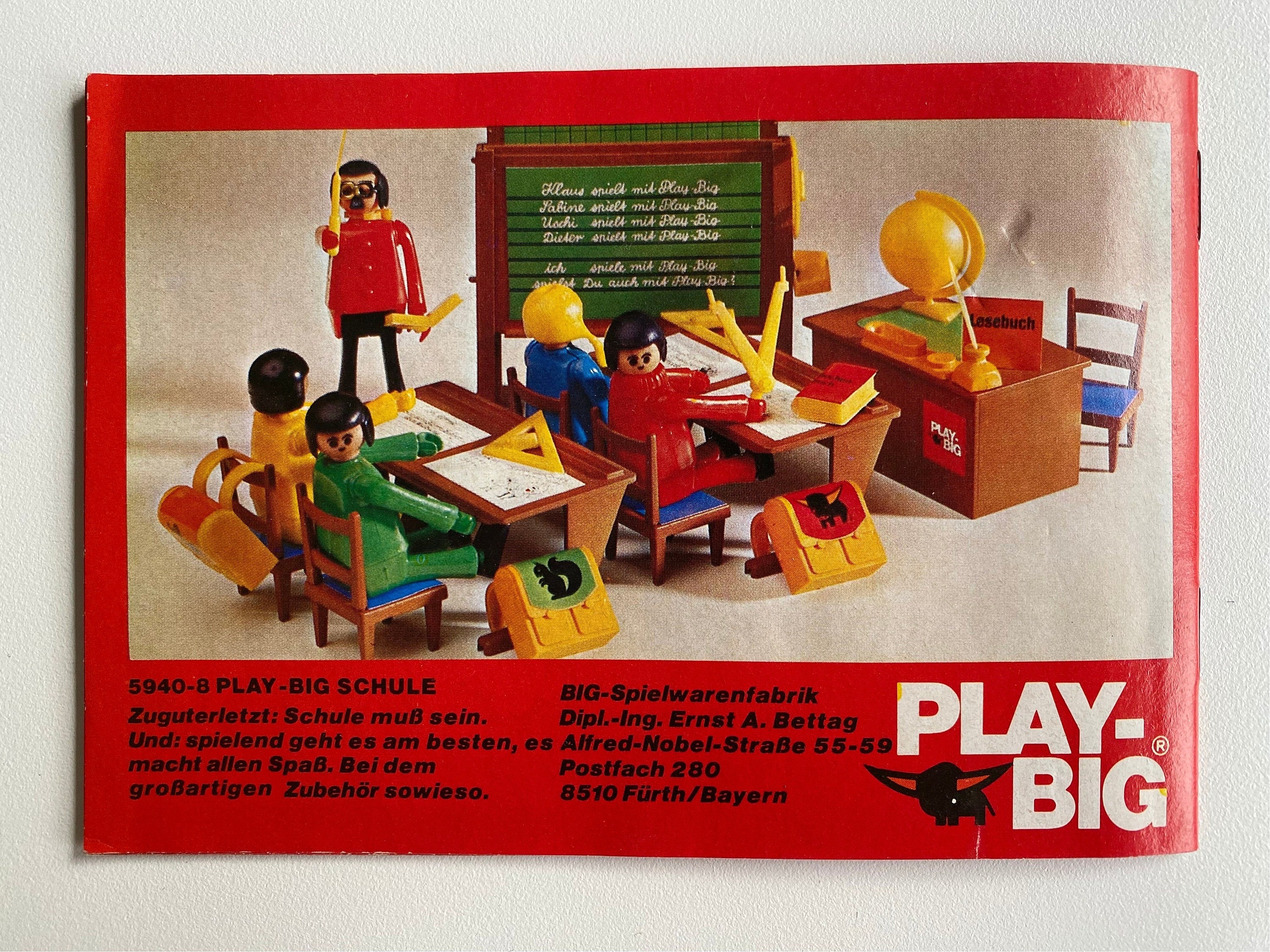 PLAY BIG CATALOGUE Vintage 70s Advertising Collectible Toy PLAY BIG CATALOGUE Vintage 70s Advertising Collectible Toy