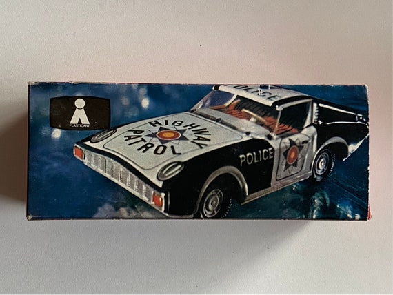 Amazon.co.jp: レトロ 当時物 YUNG LO TOYS POLICE CAR YL-109