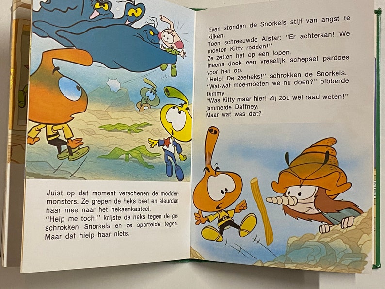 SNORKS SMURFS HARDCOVER Tom & Jerry 80s Tv Festival De Etsy