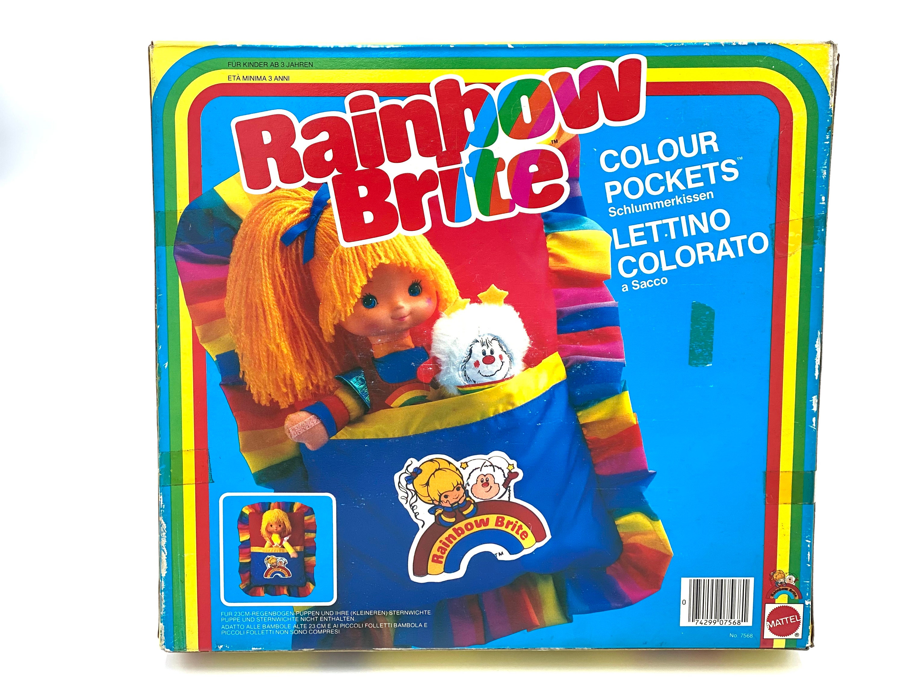 1983 Rainbow Brite Colour Pockets Mattel Playset for Plush