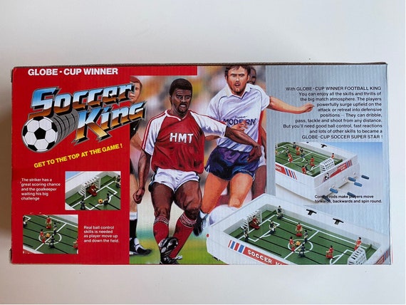 SOCCER KING TABLETOP World Cup Soccer Game Globe-cup Winner