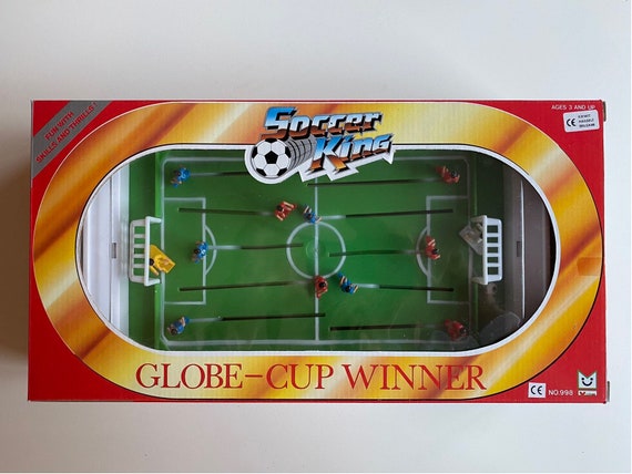 SOCCER KING TABLETOP World Cup Soccer Game Globe-cup Winner SOCCER KING TABLETOP World Cup Soccer Game Globe-cup Winner
