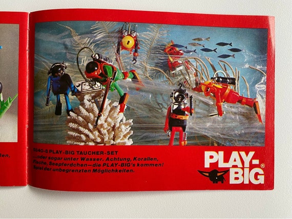 PLAY BIG CATALOGUE Vintage 70s Advertising Collectible Toy PLAY BIG CATALOGUE Vintage 70s Advertising Collectible Toy