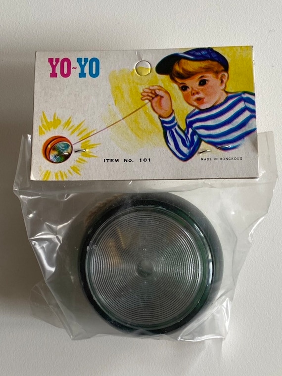 VINTAGE 60s YO-YO Collectible Toy Item 101 Made in Hong Kong