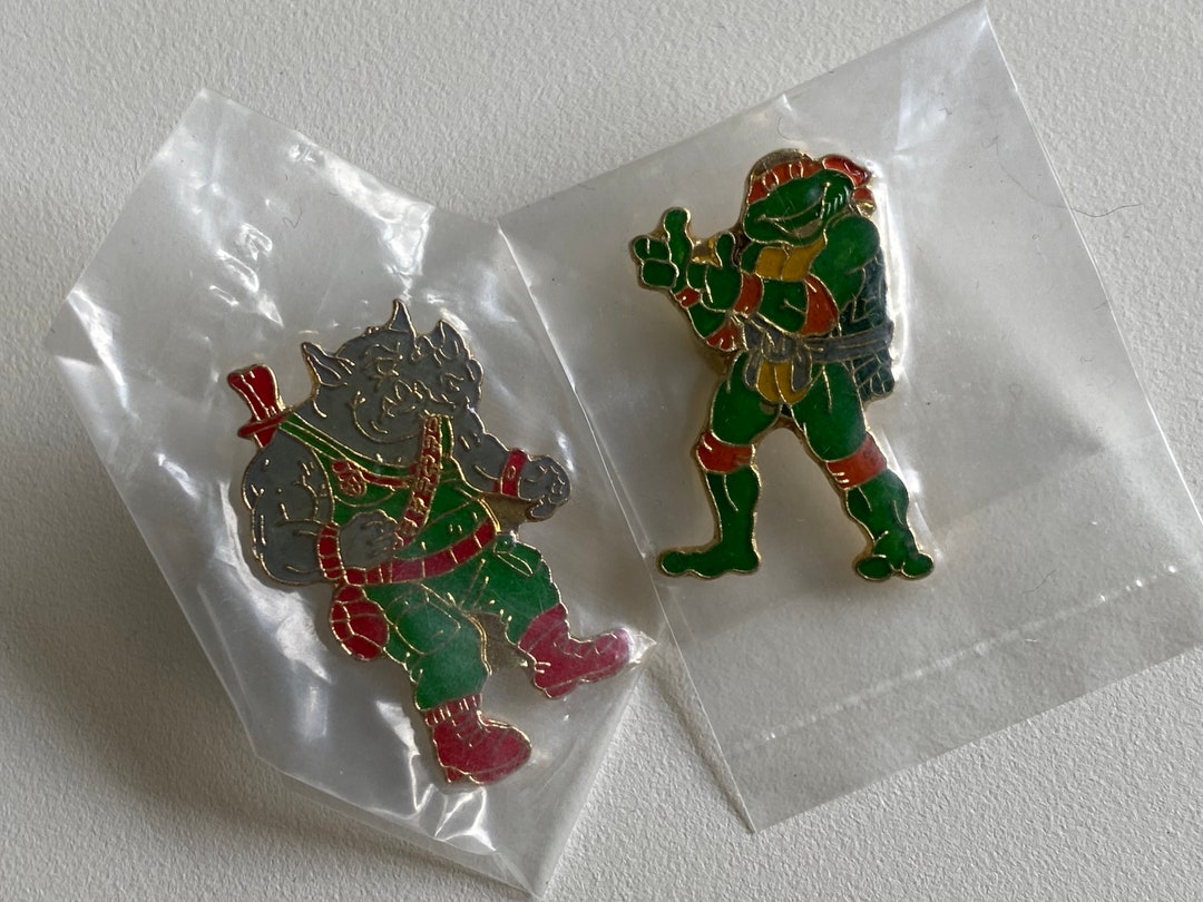 TMNT PIN BUTTONS Teenage Mutant Ninja Hero Turtles Ninja Pin Buttons ...