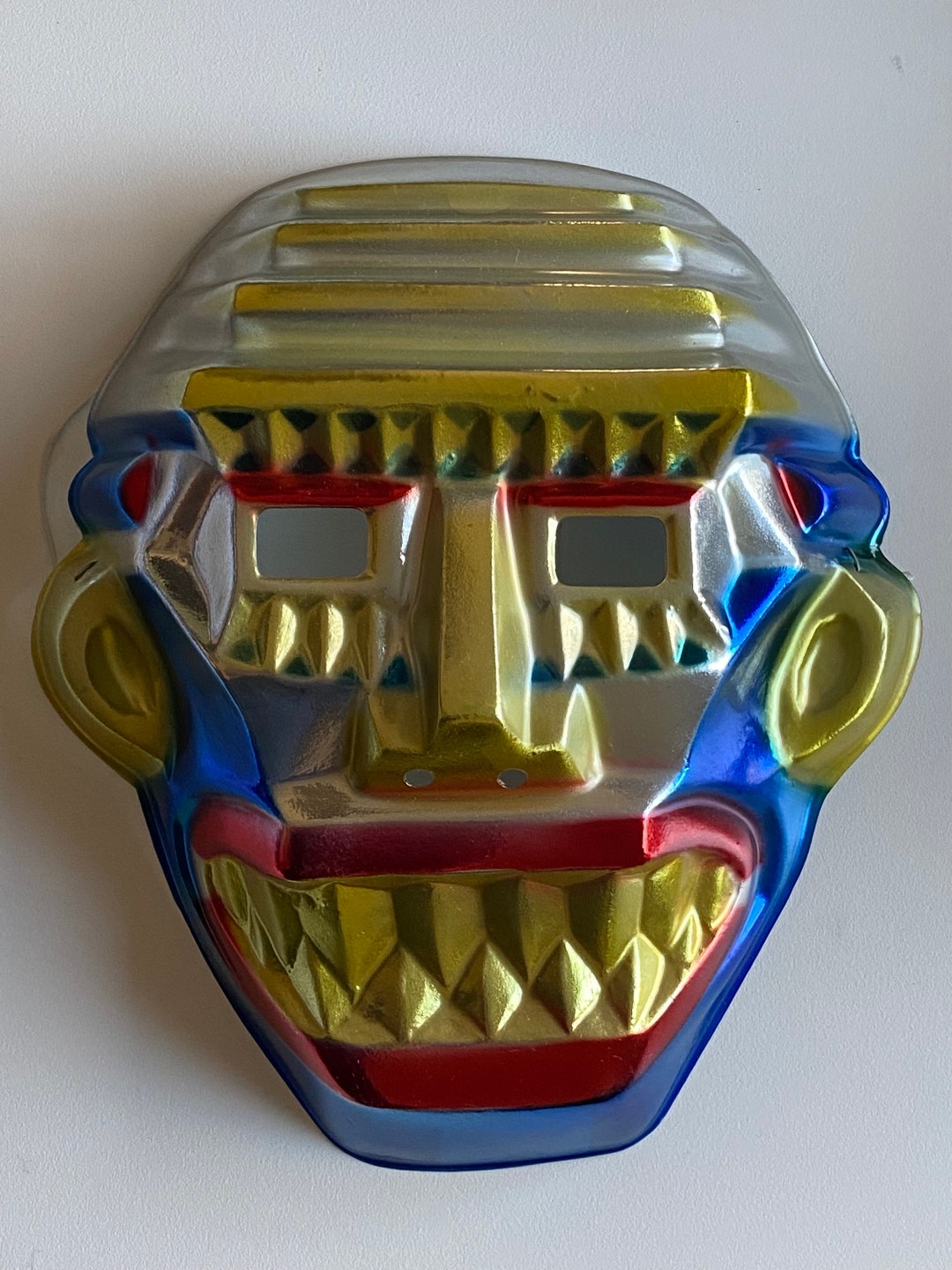 SKY WARRIOR MASK Vintage Collectible 80s Decorative Mask Topstone Aztec ...