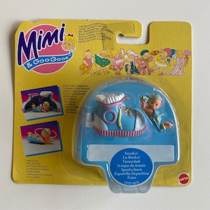 STOMPY and his sneaker Dude Mimi & the Goo Goos Mattel Vintage 90s collectible toy New old stock