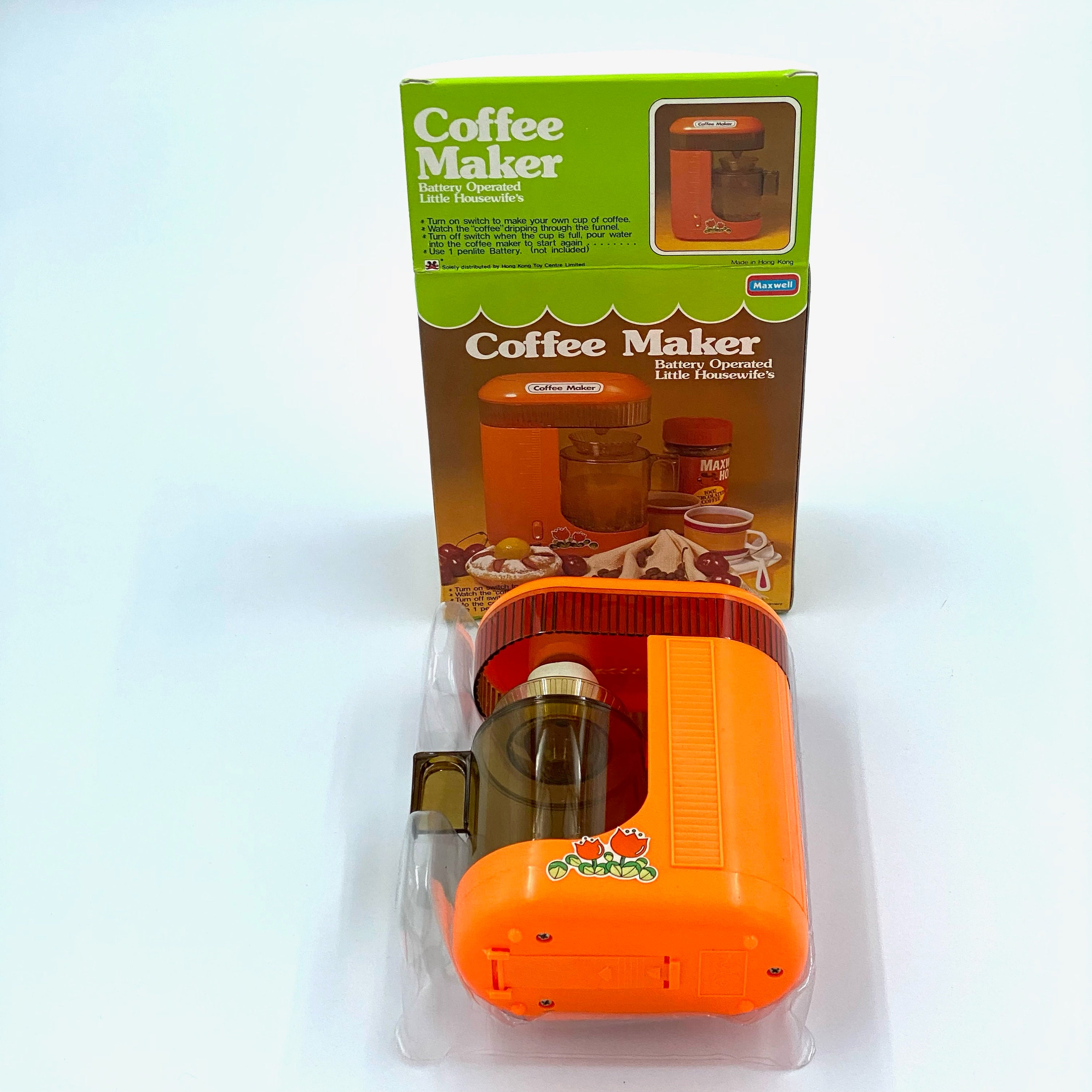 1980s Coffee Maker Barista Battery Operated Little Housewife's
