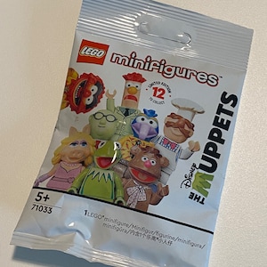 THE MUPPETS Minifigure Lego in pensione 1 pacchetto cieco non aperto Nuovo nella confezione NOS Miss Piggy Kermit Beaker Bizzarri Animale Bunsen Honeydew