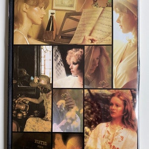 SET STAZIONARIO RAGAZZE 1980 Vintage anni '80 da collezione Legante in plastica con carta da lettere e buste Musicista Pianoforte Nuovo vecchio stock