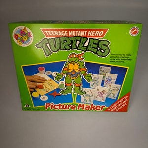 TMNT PICTURE MAKER 90s Teenage Mutant Hero Turtles Ninja Picture Maker Leonardo Michelangelo Donatello Raphael Dutch New old stock