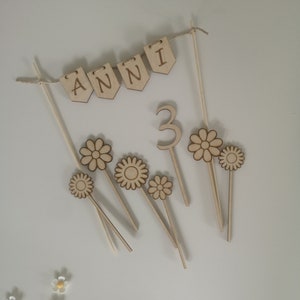 Caketopper margherite - fiori caketopper