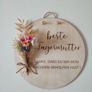 Geschenk Tagesmutter - beste Tagesmutter - Wunschtext